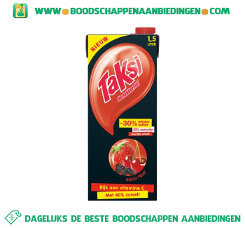 Taksi Rood fruit pak aanbieding