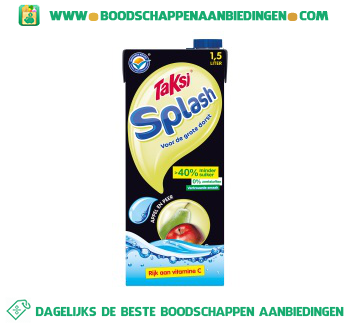 Splash appel peer pak aanbieding