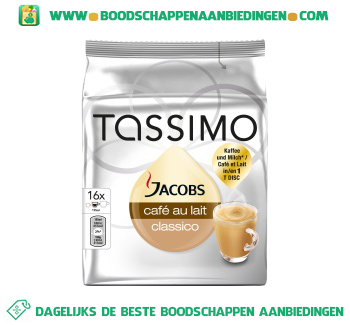 Jacobs café au lait classico aanbieding