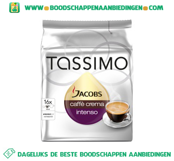 Tassimo Jacobs caffe crema intenso aanbieding