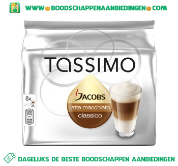 Tassimo Jacobs latte macchiato classico aanbieding