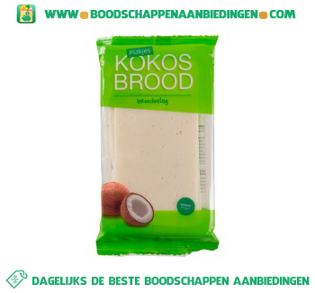 Kokosbrood aanbieding