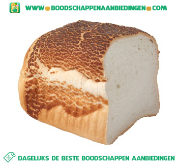 Tijger wit half brood aanbieding
