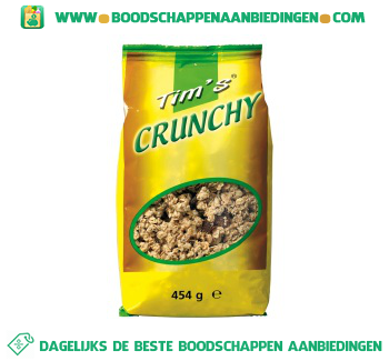 Tim’s Crunchy aanbieding