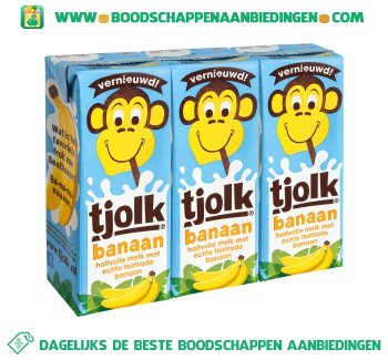 Tjolk Banaan 3-pak aanbieding