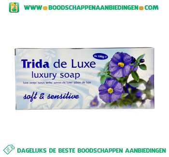 Trida Luxe zeep aanbieding