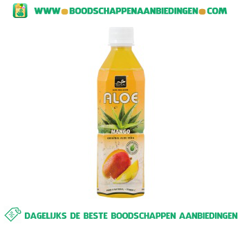 Aloe vera drink mango aanbieding