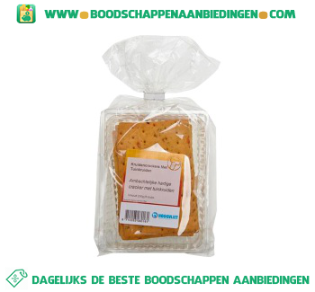 Tuinkruiden crackers aanbieding