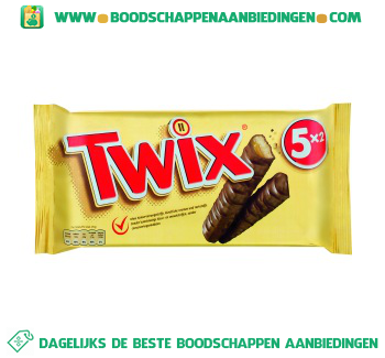 Twix 5-pak aanbieding