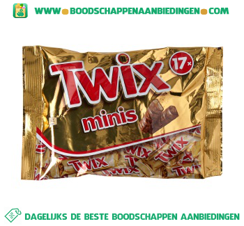 Twix Mini`s aanbieding