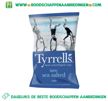 Tyrrell’s Lightly sea salted aanbieding