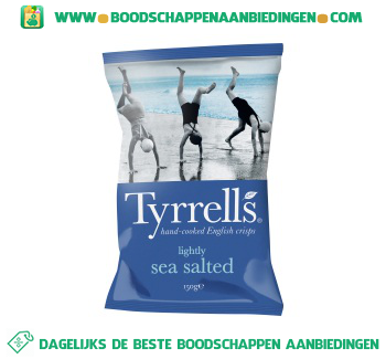 Lightly sea salted aanbieding