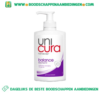 Unicura Handsoap balance pomp aanbieding