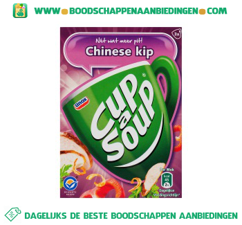 Unox Cup-A-Soup Chinese Kippensoep aanbieding