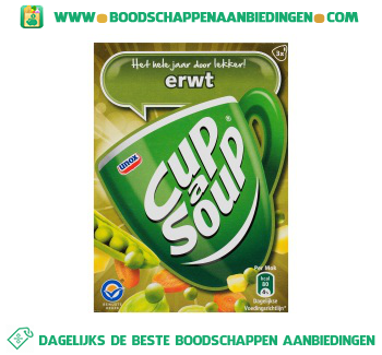 Cup-A-Soup Erwtensoep aanbieding