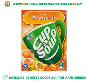 Unox Cup-A-Soup Franse Uiensoep aanbieding