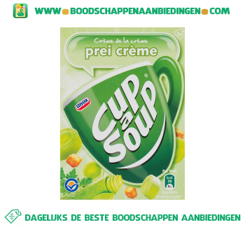 Cup-A-Soup Preisoep Crème aanbieding