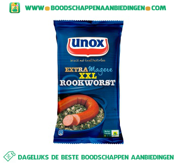 Unox Extra Magere Rookworst XXL aanbieding