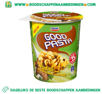 Pasta goodpasta paddestoelenroom aanbieding