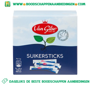 Van Gilse Suikersticks aanbieding