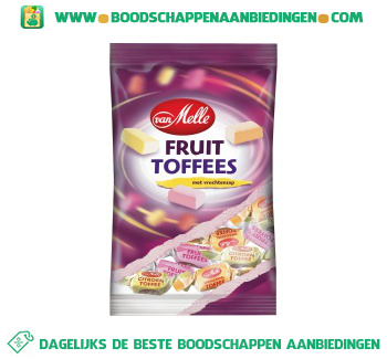 Van Melle Fruit toffees aanbieding