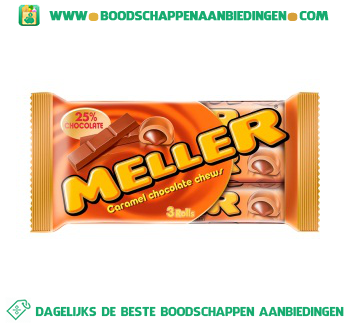 Van Melle Meller caramel aanbieding