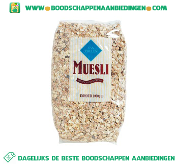 Muesli aanbieding