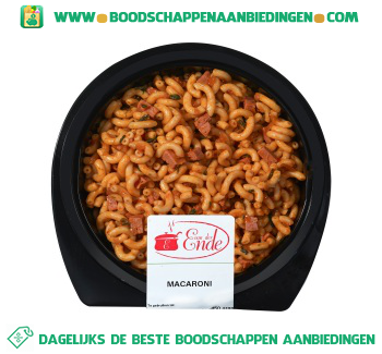 Van der Ende Macaroni aanbieding