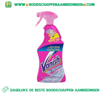 Vanish Textiel spray aanbieding