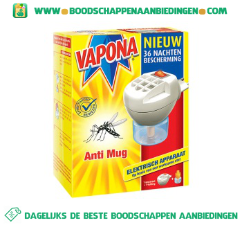 Vapona Anti mug stekker aanbieding