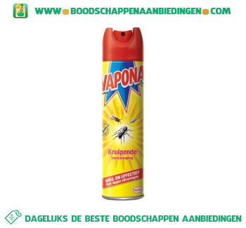 Vapona Kruipende insectenspray aanbieding