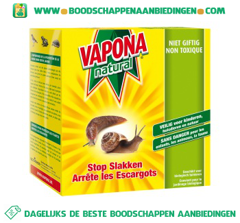 Vapona Natural stop slakken aanbieding