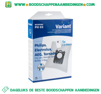 Variant Stofzuigerzak Philips/Elecotrolux PH03 aanbieding