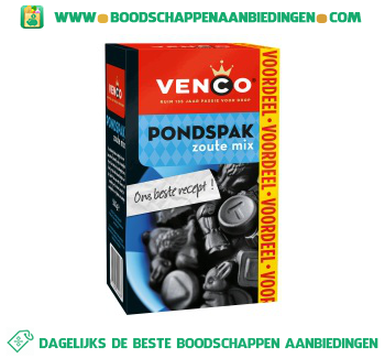 Venco Dropmix zout aanbieding