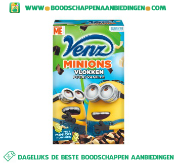 Venz Minions vlokken aanbieding