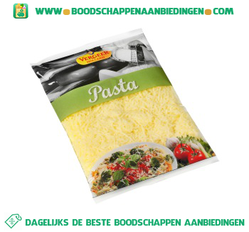 Geraspte kaas pasta aanbieding