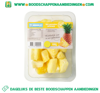 Verse ananas aanbieding