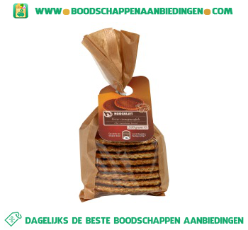 Verse stroopwafels aanbieding