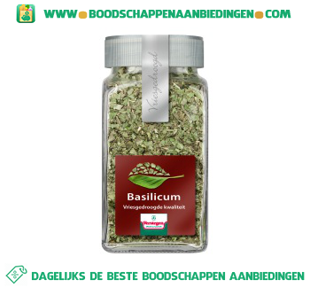 Basilicum aanbieding