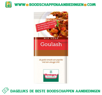 Goulash kruiden aanbieding