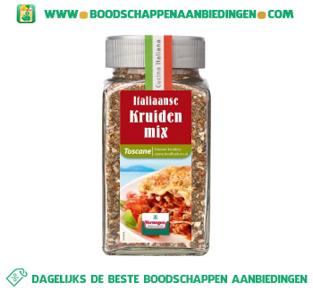 Italiaanse kruidenmix Toscane aanbieding