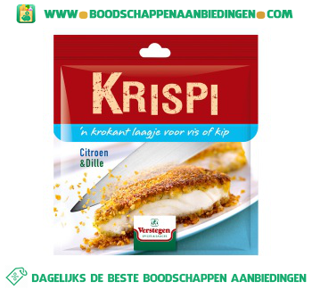 Krispi citroen & dille aanbieding