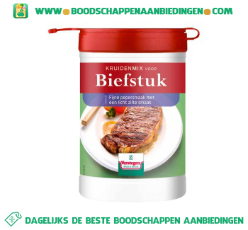 Kruidenmix biefstuk aanbieding