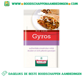 Kruidenmix gyros aanbieding