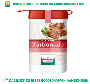 Kruidenmix karbonade aanbieding