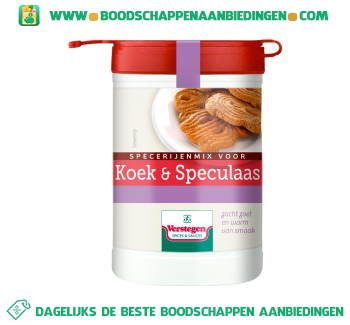 Kruidenmix koek & speculaas aanbieding