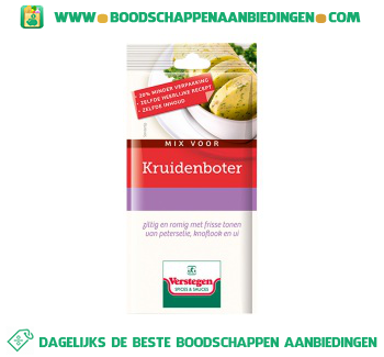 Kruidenmix kruidenboter aanbieding