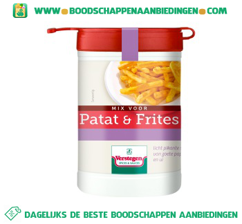 Kruidenmix patat & frites aanbieding