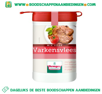 Verstegen Kruidenmix varkensvlees aanbieding