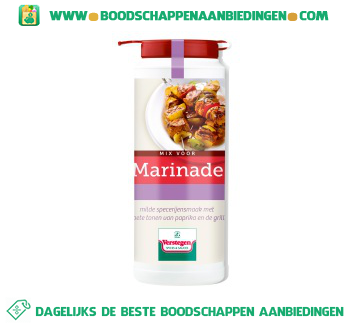 Verstegen Kruidenmix voor marinade aanbieding